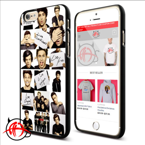 One Direction Live Love More Protective Phone Cases For iPhone 7, iPhone 6, iPhone 5 And Samsung