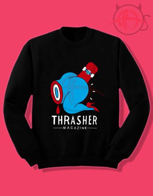 Thrasher X Parra Crewneck Sweatshirt