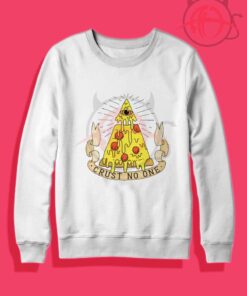 Crust No One Pizza Crewneck Sweatshirt