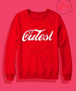 Cutest Inspired Coca Cola Crewneck Sweatshirt