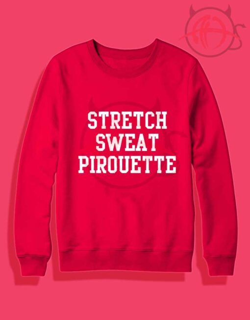 Stretch Sweat Pirouette Crewneck Sweatshirt