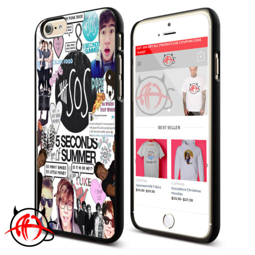 5 SOS Cute Collage Protective Phone Cases Trend