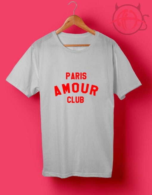 Paris amour shop club t shirt