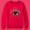 Eye Woven Crewneck Sweatshirt