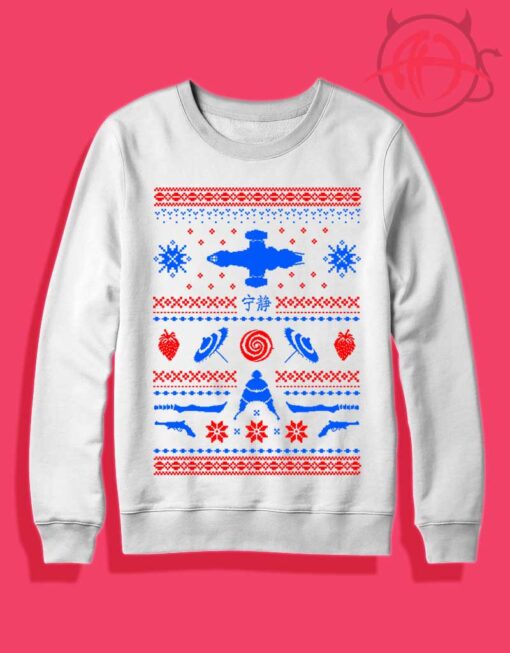 Shiny Christmas Ugly Crewneck Sweatshirt