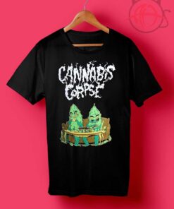 Cannabis Corpse Couch Dudes T Shirts