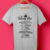 I Am a Disney Girl Quotes T Shirts