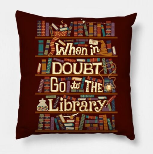 Go to the library Pillow Case