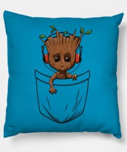 Groot In the pocket Pillow Case