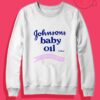 Johnson's Baby Oil Lotion Sweatshirt
