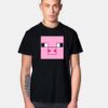 Minecraft Pig Face T Shirt