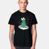 Peanuts Snoopy Christmas Tree T Shirt