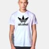 Adidas Parody Alcohol Bottle Inspired T Shirt