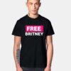 Free Britney Logo T Shirt