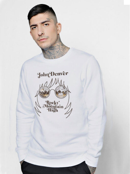 John Denver Landscape Glasses Sweatshirt