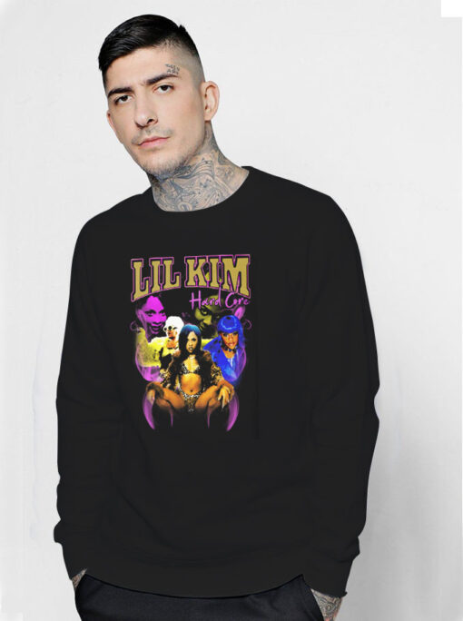 Lil Kim 90S Style Rap Hip Hop Vintage Sweatshirt