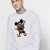 Mickey Parody Rock And Roll Sweatshirt