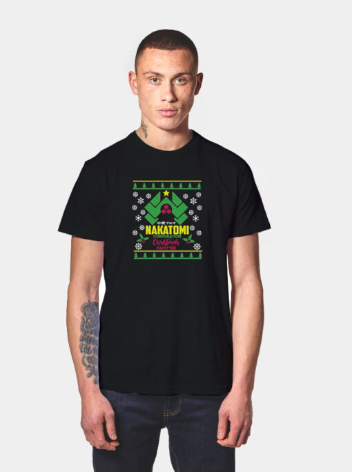 Action Movies Christmas Party Ugly T Shirt