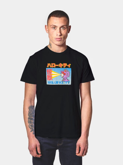 Hello Kitty Kaiju T Shirt