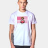 Ice Spice Pink American Flag T Shirt