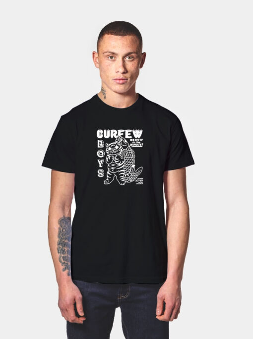 John Mayer Online Ceramics Tour Curfew Boys T Shirt