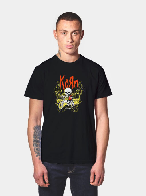 Korn Nu Metal Alternative RockVintage T Shirt