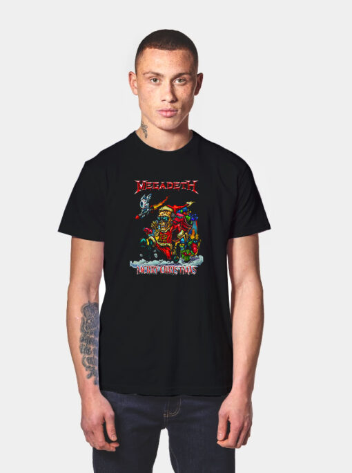 Megadeth Christmas Vintage T Shirt