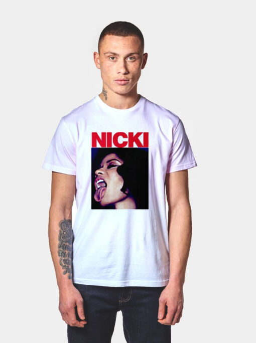 Nicki Licking Vintage T Shirt