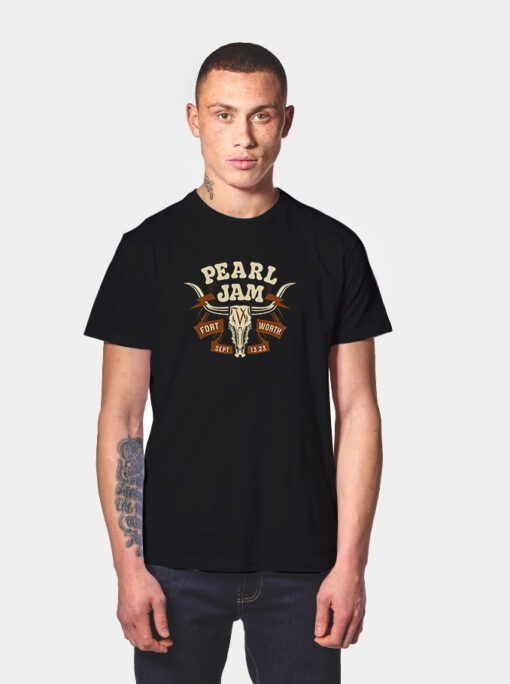 Pearl Jam Fort Worth Vintage T Shirt
